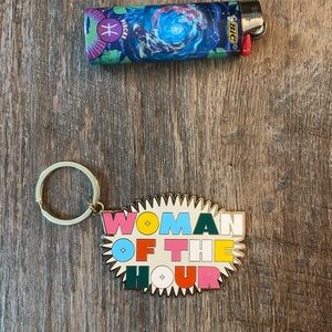 ban.do Multicolor 'Woman of the Hour' Keychain 🌈 🪩 💫